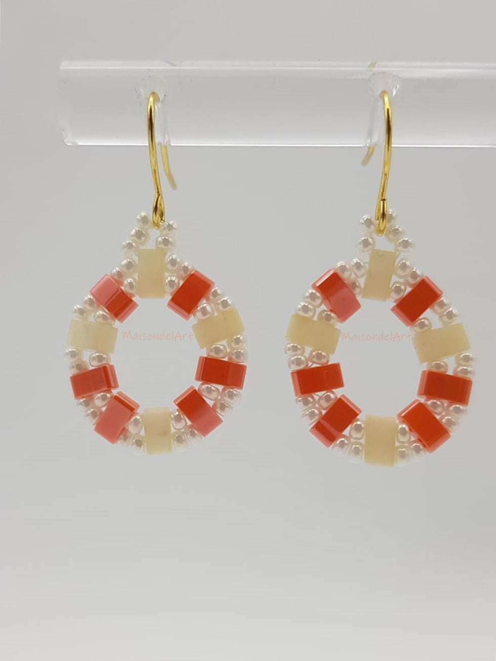 Ohrringe Wheels in vier Farbvarianten