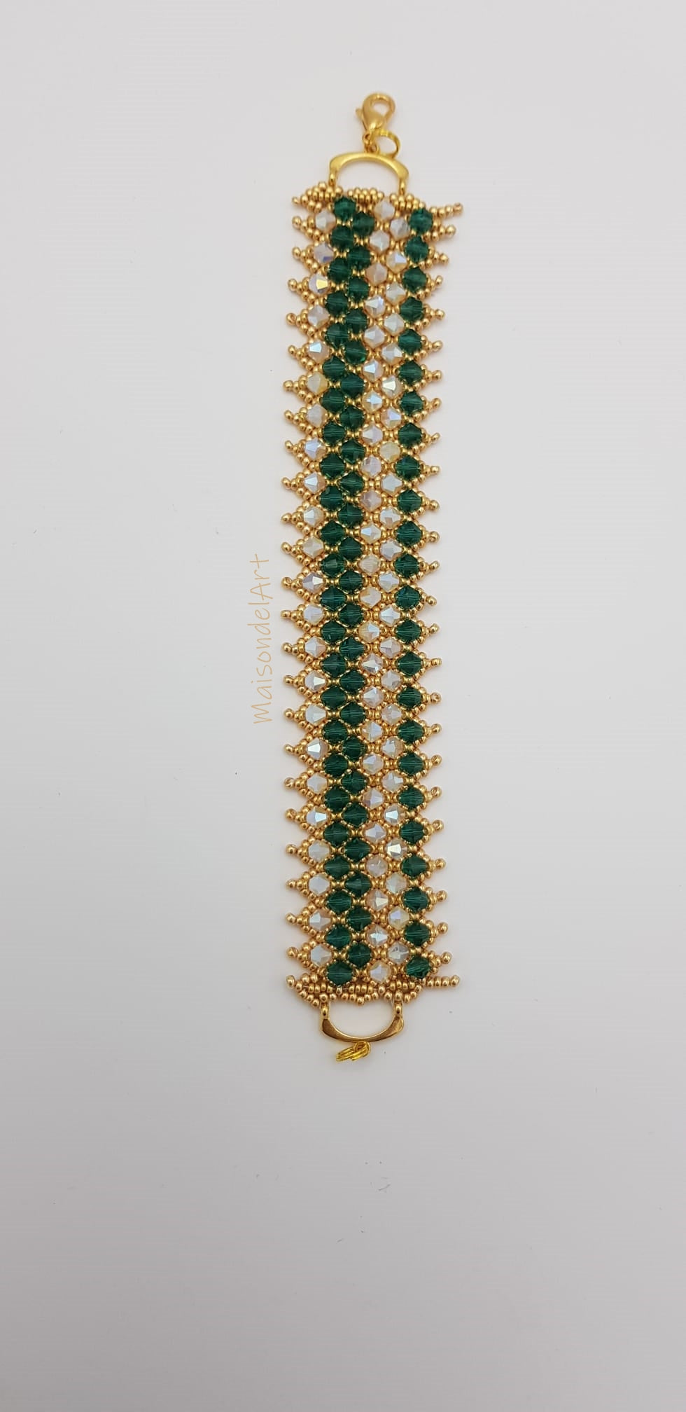 Armband "Netted Bicones"